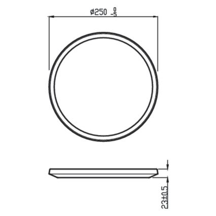 Philips - LED pritemdomas lauko šviestutvas SUPERSLIM SCENE SWITCH LED/15W/230V IP54 juoda