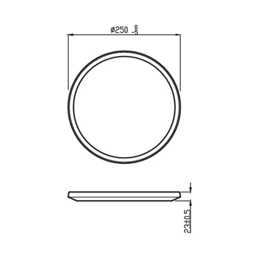 Philips - LED pritemdomas lauko šviestutvas SUPERSLIM SCENE SWITCH LED/15W/230V IP54 juoda