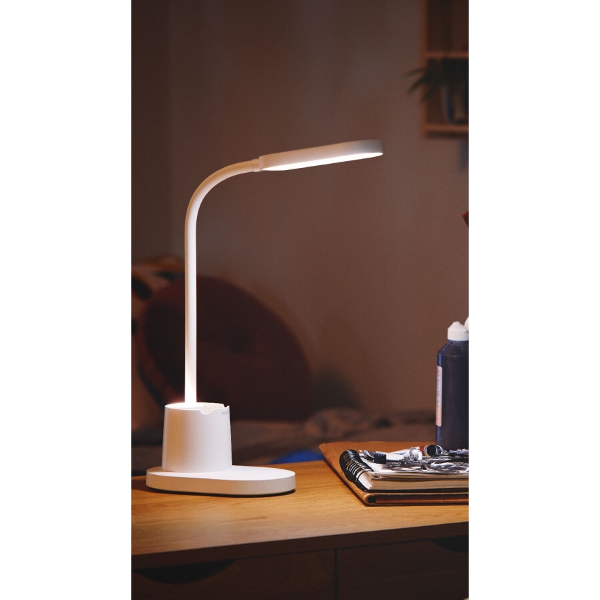 Philips - LED pritemdomas, liečiamas stalinis šviestuvas BUCKET LED/7W/5V 1800 mAh 3000/4000/5700K CRI 90