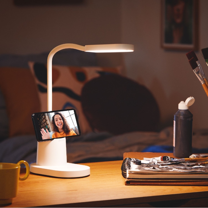 Philips - LED pritemdomas, liečiamas stalinis šviestuvas BUCKET LED/7W/5V 1800 mAh 3000/4000/5700K CRI 90