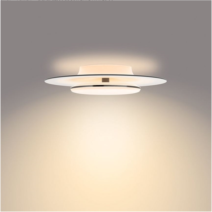 Philips- LED Pritemdomas lubinis šviestuvas SCENE SWITCH LED/30W/230V 2700K juoda