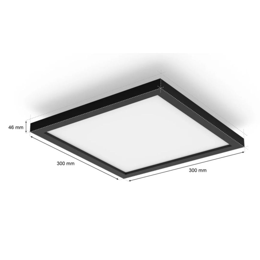 Philips - LED Pritemdomas lubinis šviestuvas Hue AURELLE LED/19W/230V + nuotolinio valdymo pultas
