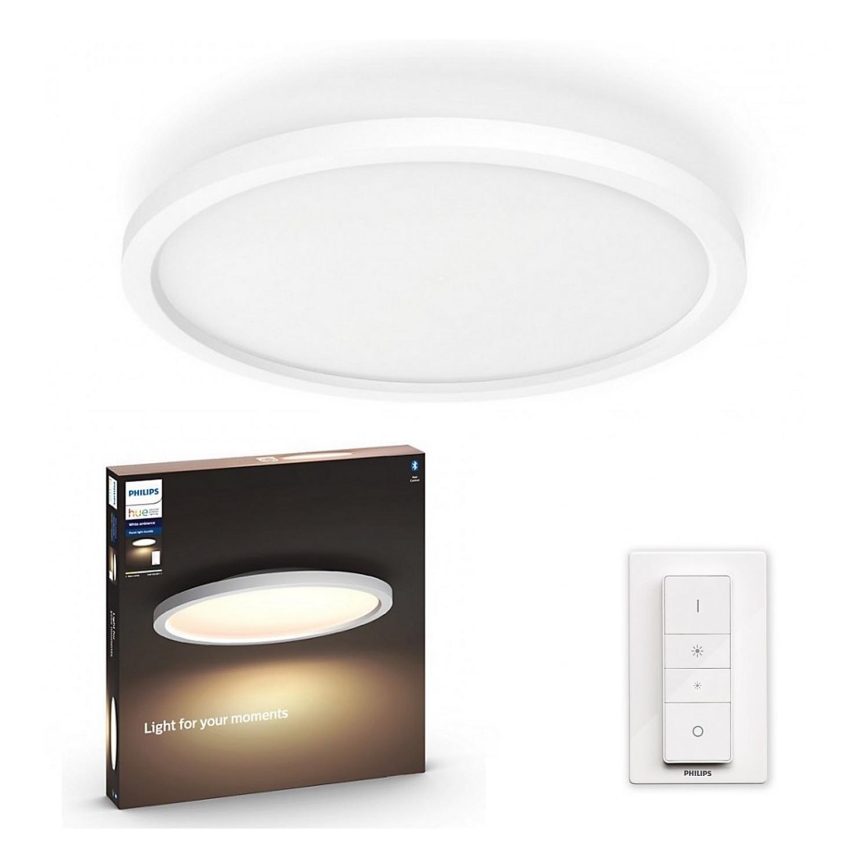 Philips - LED Pritemdomas lubinis šviestuvas Hue LED/19W/230V 2200-6500K + nuotolinio valdymo pultas