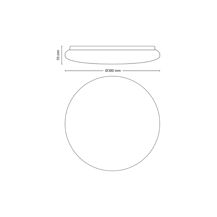 Philips - LED Pritemdomas lubinis šviestuvas LED/24W/230V 2700-6500K + nuotolinio valdymo pultas