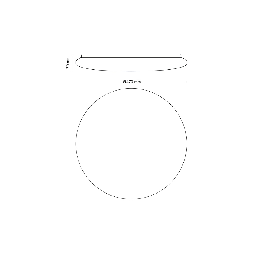 Philips - LED Pritemdomas lubinis šviestuvas LED/40W/230V 2700-6500K + nuotolinio valdymo pultas
