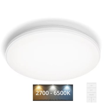 Philips - LED Pritemdomas lubinis šviestuvas LED/40W/230V 2700-6500K + nuotolinio valdymo pultas