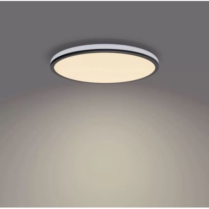 Philips - LED Pritemdomas lubinis šviestuvas SCENE SWITCH LED/18W/230V diametras 30 cm 2700K juoda