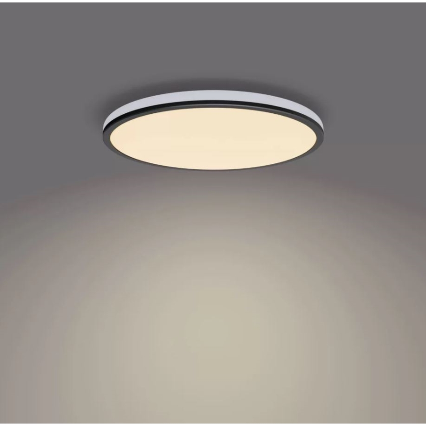 Philips - LED Pritemdomas lubinis šviestuvas SCENE SWITCH LED/18W/230V diametras 30 cm 2700K juoda