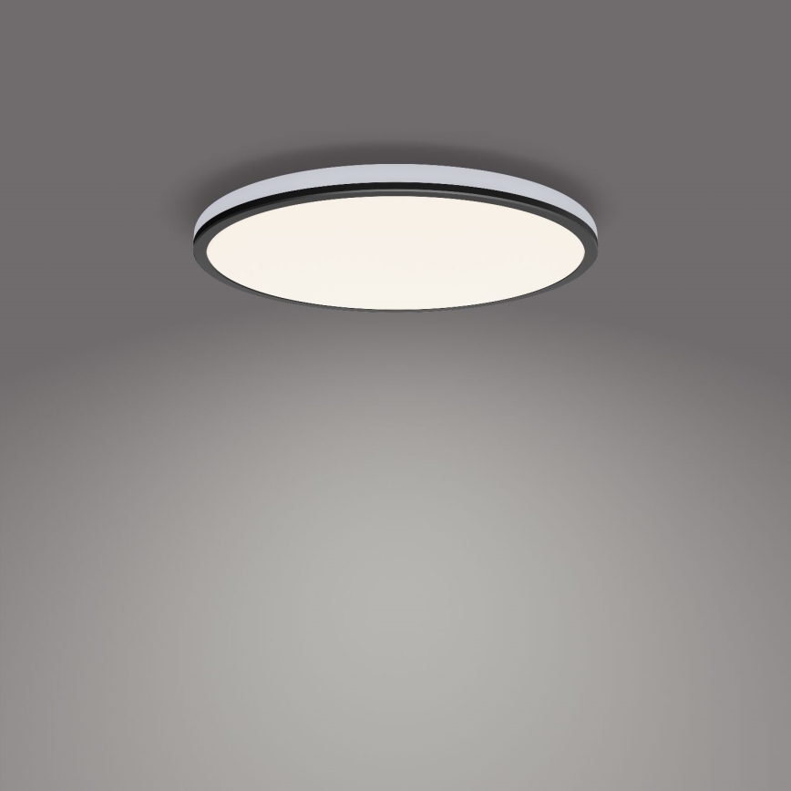 Philips - LED Pritemdomas lubinis šviestuvas SCENE SWITCH LED/18W/230V diametras 30 cm 4000K juoda