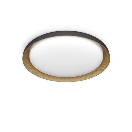 Philips - LED Pritemdomas lubinis šviestuvas PEBBLO SCENE SWITCH LED/10W/230V 2700K juoda