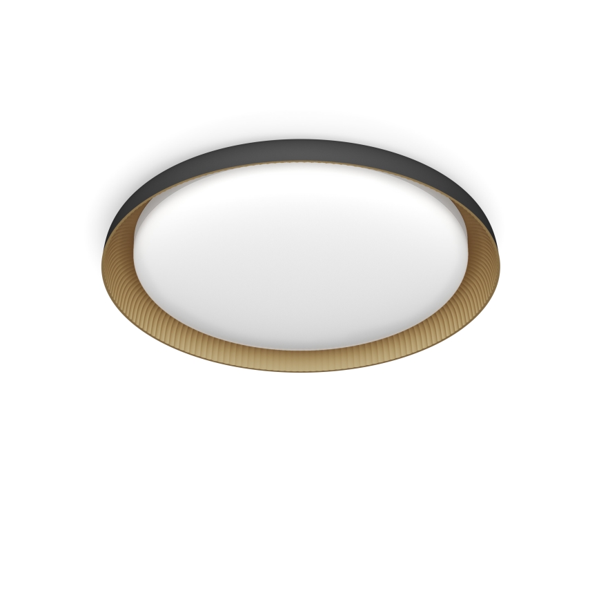 Philips - LED Pritemdomas lubinis šviestuvas PEBBLO SCENE SWITCH LED/10W/230V 2700K juoda