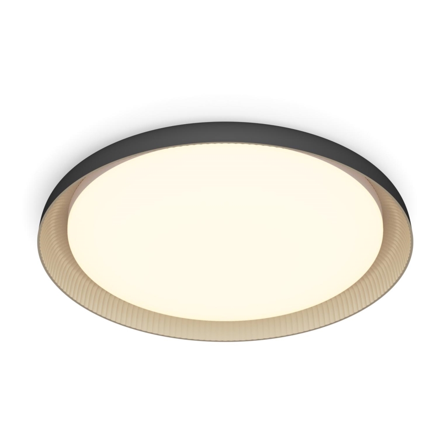 Philips - LED Pritemdomas lubinis šviestuvas PEBBLO SCENE SWITCH LED/10W/230V 2700K juoda
