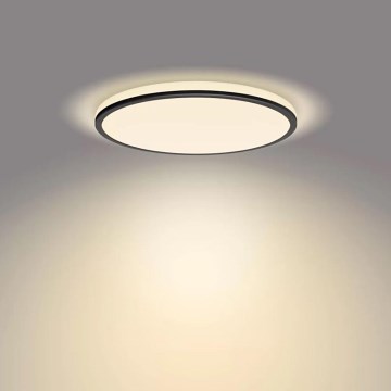 Philips - LED Pritemdomas lubinis šviestuvas SCENE SWITCH LED/18W/230V diametras 30 cm 2700K juoda