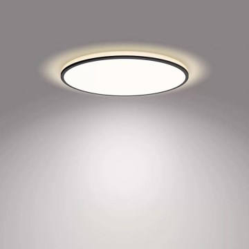 Philips - LED Pritemdomas lubinis šviestuvas SCENE SWITCH LED/18W/230V diametras 30 cm 4000K juoda