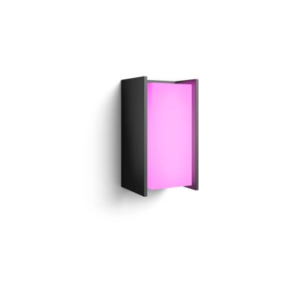 Philips - LED dimeriuojamas lauko sieninis šviestuvas Hue TURACO White And Color Ambiance 1xE27/8,1W/230V 1000-20000K