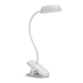 Philips - LED Pritemdomas šviestuvas su segtuku DONUTCLIP LED/3W/5V 1200 mAh CRI 90 balta