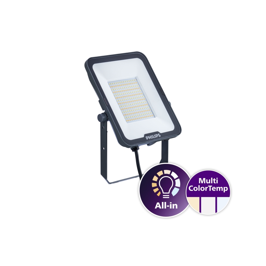 Philips - LED prožektorius LEDINAIRE ALL-IN LED/70W/230V 3000/4000/6500K IP65 antracitas