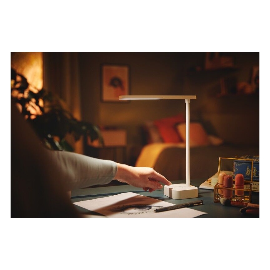 Philips – LED Reguliuojama jutiklinė stalinė lempa TILPA LED/5W/5V