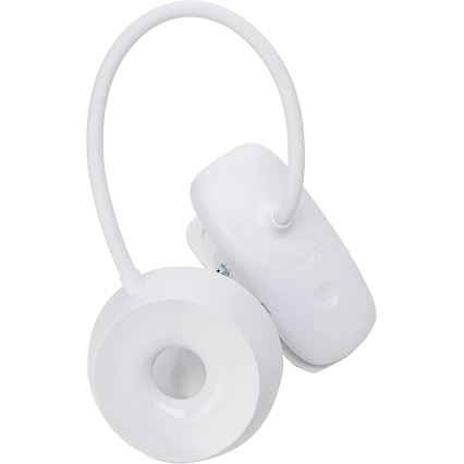 Philips - LED Reguliuojama lempa su segtuku DONUTCLIP LED/3W/5V CRI 90 balta