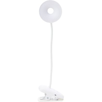 Philips - LED Reguliuojama lempa su segtuku DONUTCLIP LED/3W/5V CRI 90 balta