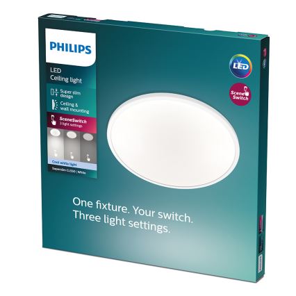 Philips - LED Reguliuojamas  lubinis šviestuvas 1xLED/18W/230V 4000K