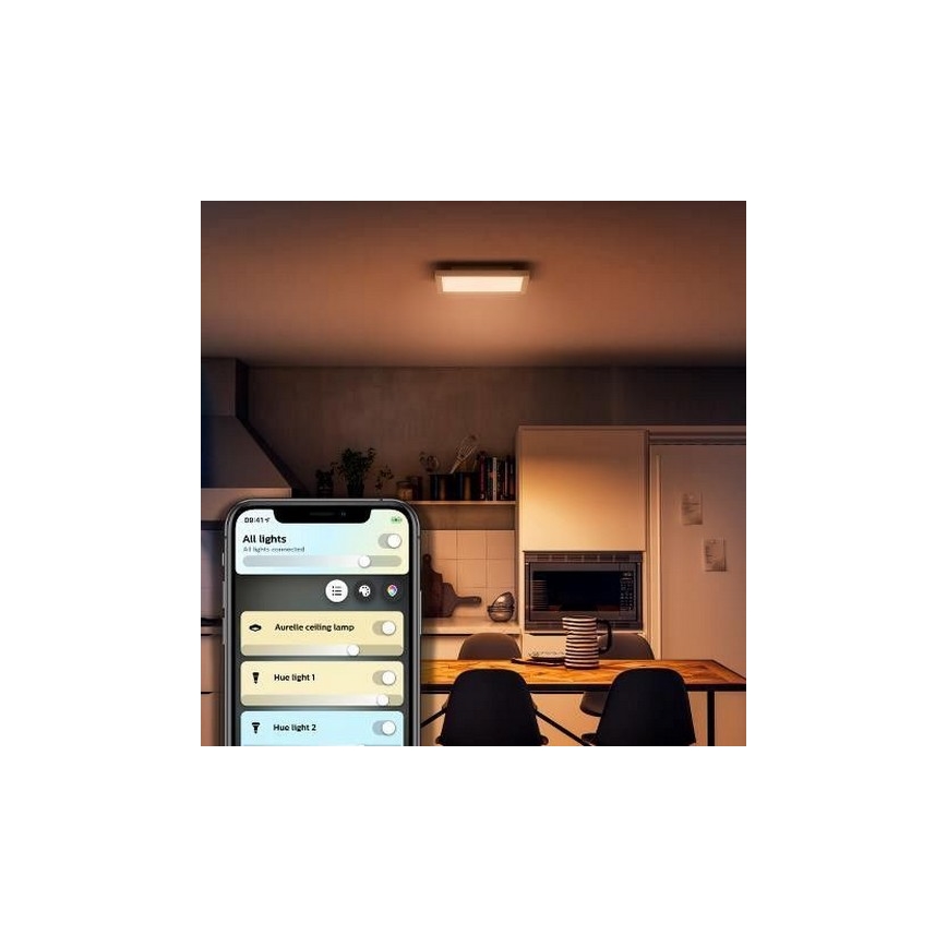 Philips - LED Reguliuojamas lubinis šviestuvas Hue LED/19W/230V 2200-6500K + valdymo pultas