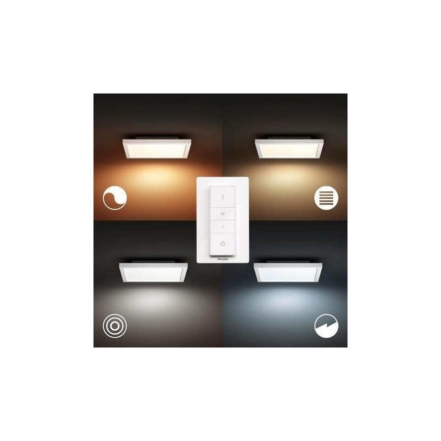 Philips - LED Reguliuojamas lubinis šviestuvas Hue LED/19W/230V 2200-6500K + valdymo pultas