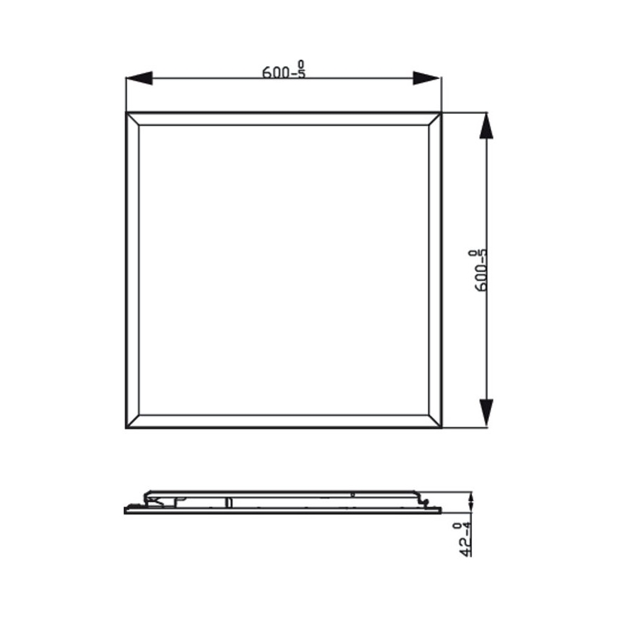 Philips - LED Reguliuojamas lubinis šviestuvas SCENE SWITCH LED/36W/230V 2700K