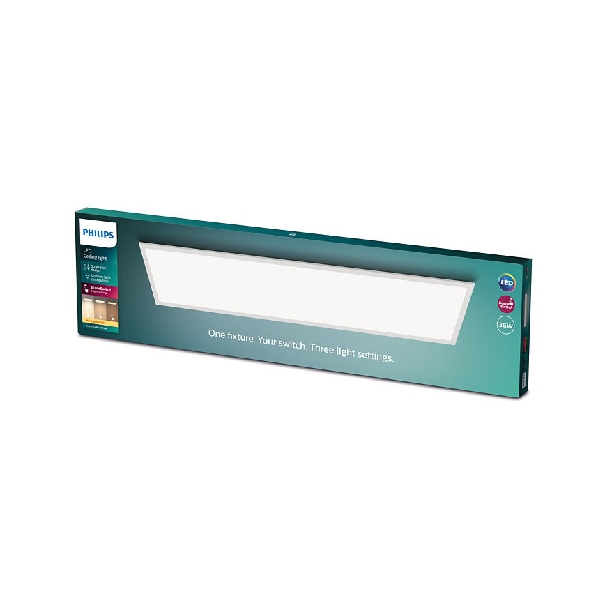Philips - LED Reguliuojamas lubinis šviestuvas SCENE SWITCH LED/36W/230V 2700K