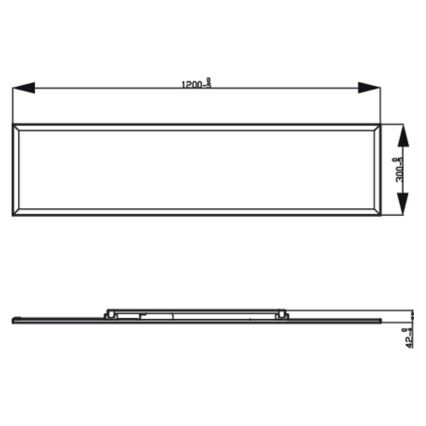 Philips - LED Reguliuojamas lubinis šviestuvas SCENE SWITCH LED/36W/230V 2700K