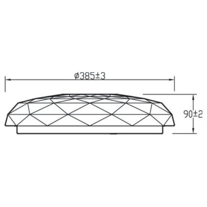 Philips - LED Reguliuojamas lubų šviestuvas LED/23W/230V 2700-6500K + VP