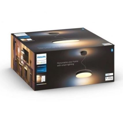 Philips - LED Reguliuojamas pakabinamas sietynas Hue LED/33,5W/230V 2200-6500K juoda + nuotolinio valdymo pultas