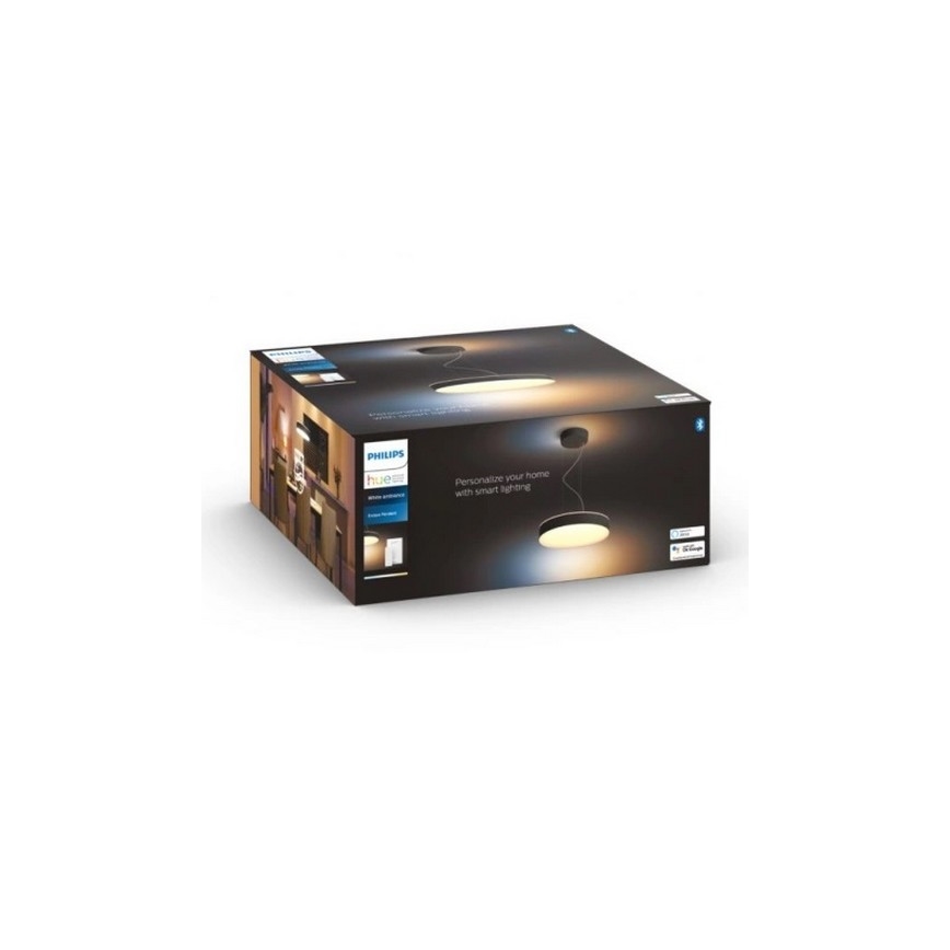 Philips - LED Reguliuojamas pakabinamas sietynas Hue LED/33,5W/230V 2200-6500K juoda + nuotolinio valdymo pultas