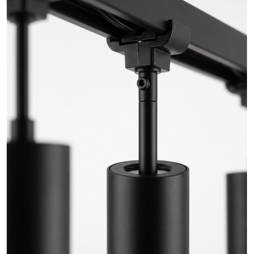 Philips - LED dimeriuojamas pakabinamas šviestuvas ant laido, skirtas EASYLINK bėgelių sistemai 3xGU10/7W/230V 2200-2700K 1m juodas