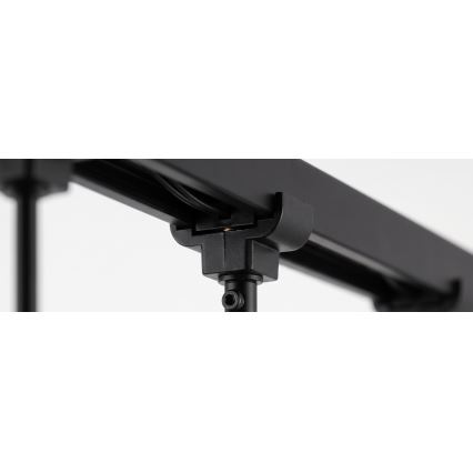 Philips - LED dimeriuojamas pakabinamas šviestuvas ant laido, skirtas EASYLINK bėgelių sistemai 3xGU10/7W/230V 2200-2700K 1m juodas