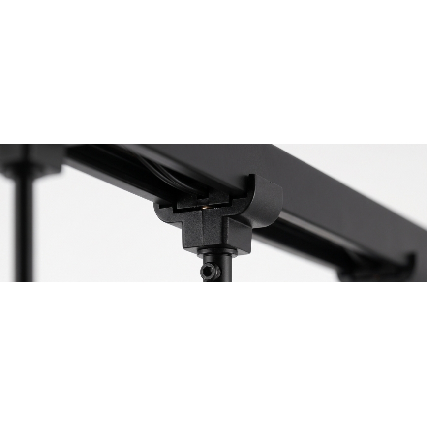Philips - LED dimeriuojamas pakabinamas šviestuvas ant laido, skirtas EASYLINK bėgelių sistemai 3xGU10/7W/230V 2200-2700K 1m juodas