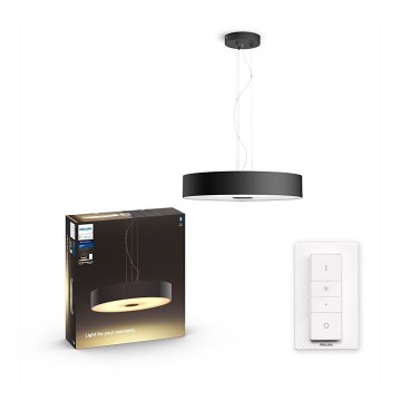 Philips - LED reguliuojamas pakabinamas šviestuvas ant laido Hue FAIR LED/33,5W/230V + nuotolinio valdymo pultas