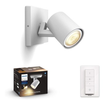 Philips - LED reguliuojamas šviestuvas Hue RUNNER 1xGU10/5W/230V + nuotolinio valdymo pultas