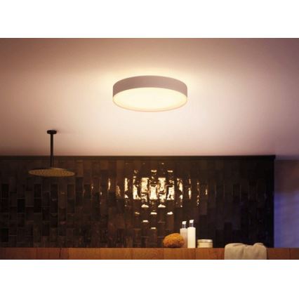 Philips - LED Reguliuojamas vonios šviestuvas Hue DEVERE LED/19,2W/230V IP44 d. 381 mm 2200-6500K + valdymo pultas