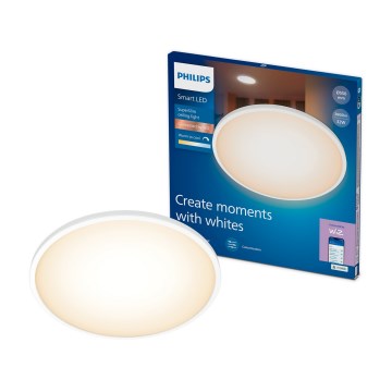 Philips - LED Reguliuojamo ryškumo lubų šviestuvas SUPERSLIM LED/32W/230V 2700-6500K Wi-Fi