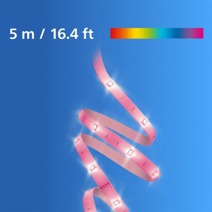 Philips - LED RGB dimeriuojama juosta SMART STRIP 5 m LED/7W/230V 2200-6500K Wi-Fi