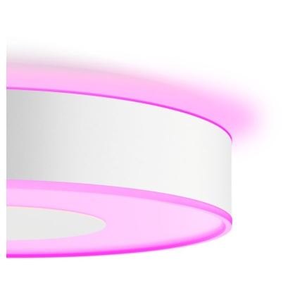 Philips - LED RGB reguliuojamas lubų šviestuvas Hue INFUSE LED/52,5W/230V 2000–6500K skersmuo 425 mm baltas