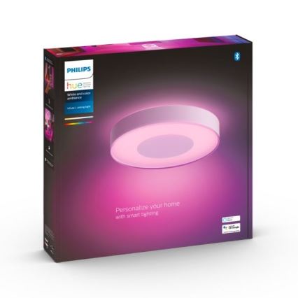 Philips - LED RGB reguliuojamas lubų šviestuvas Hue INFUSE LED/52,5W/230V 2000–6500K skersmuo 425 mm baltas