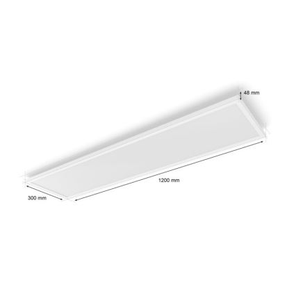 Philips - LED RGB Pritemdymo panelė Hue White And Color Ambiance LED/60W/230V 2000-6500K