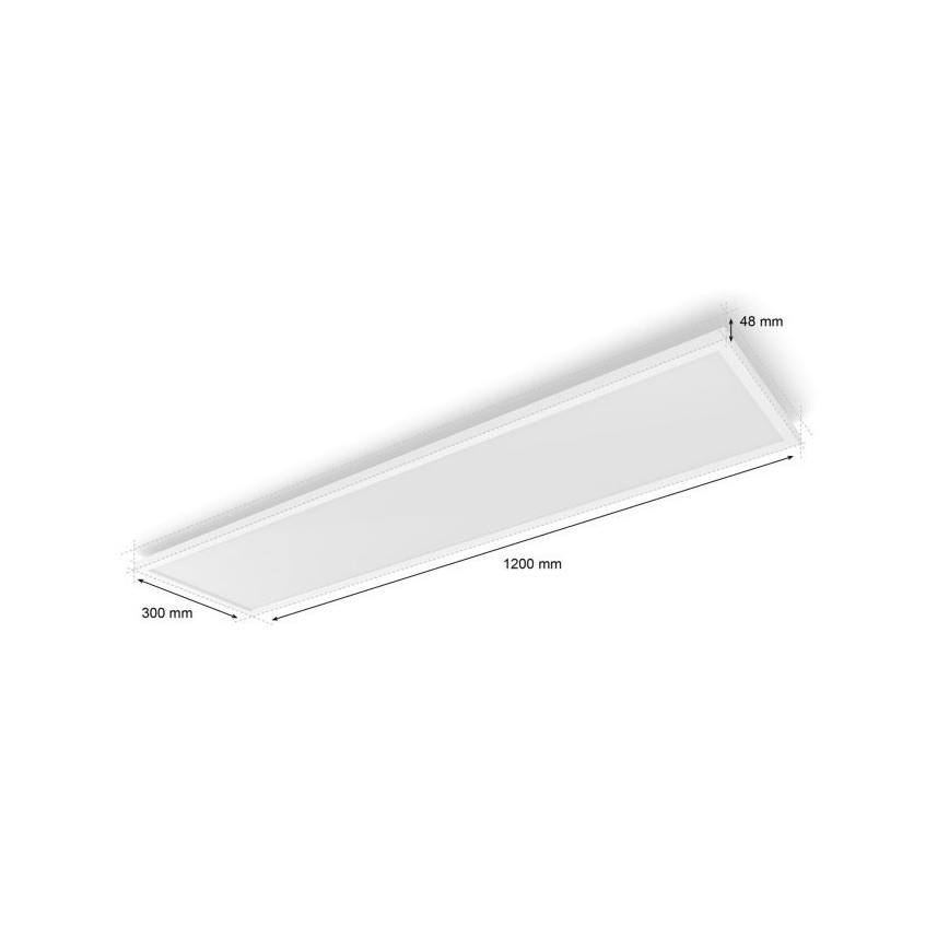 Philips - LED RGB Pritemdymo panelė Hue White And Color Ambiance LED/60W/230V 2000-6500K