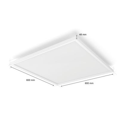 Philips - LED RGB Pritemdymo panelė Hue White And Color Ambiance LED/60W/230V 2000-6500K