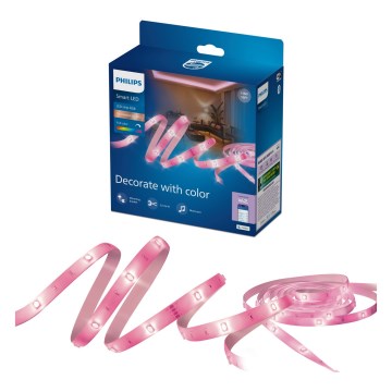 Philips -LED RGB reguliuojama juosta SMART STRIP 15m LED/20W/230V 2200-6500K Wi-Fi