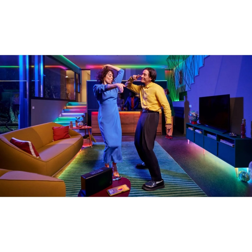 Philips -LED RGB reguliuojama juosta SMART STRIP 15m LED/20W/230V 2200-6500K Wi-Fi