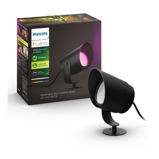 Philips-LED RGB Reguliuojama lauko lempa Hue LILY LILY LED/15W/24V IP65