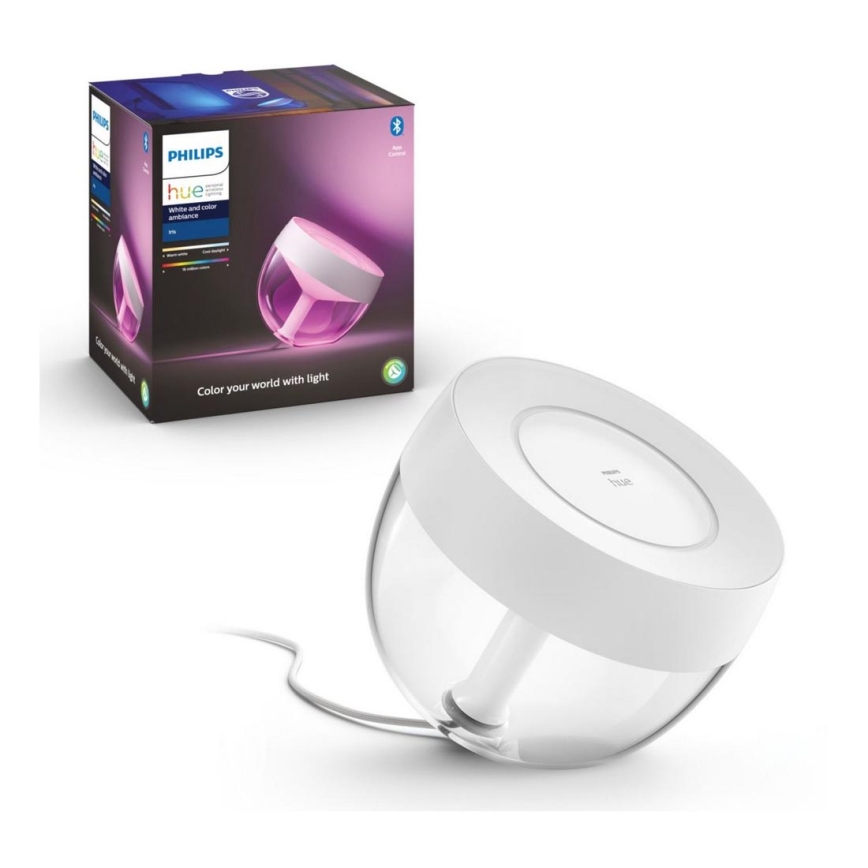 Philips - LED RGB Reguliuojama stalinė lempa Hue IRIS LED/8,2W/230V 2000-6500K balta